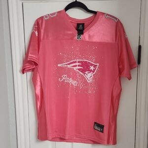 Reebok Pink Patriots Women's Jersey